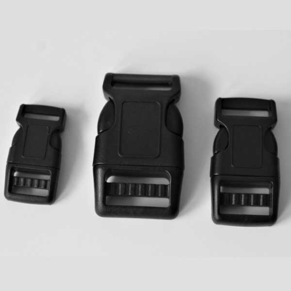 15mm Curved Side Release Ergonomic & Comfortable Buckles