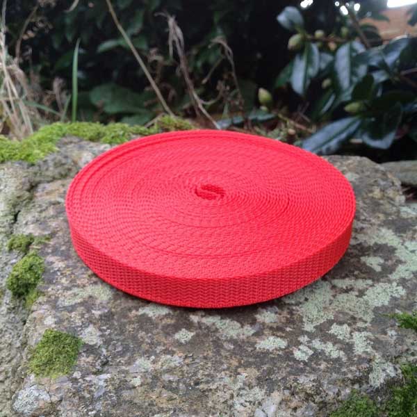 Lightweight & Durable 15mm Polypropylene Webbing Tape Roll