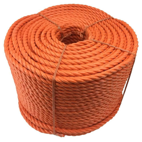 Polypropylene 3 Strand Nylon Lightweight Rope Coil 
