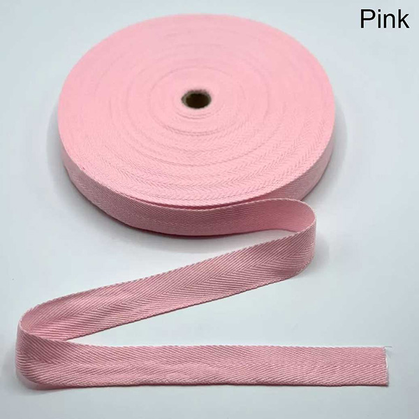 1m Herringbone Acrylic Twill Cotton Blend Binding Apron Webbing Tape Sew Strap