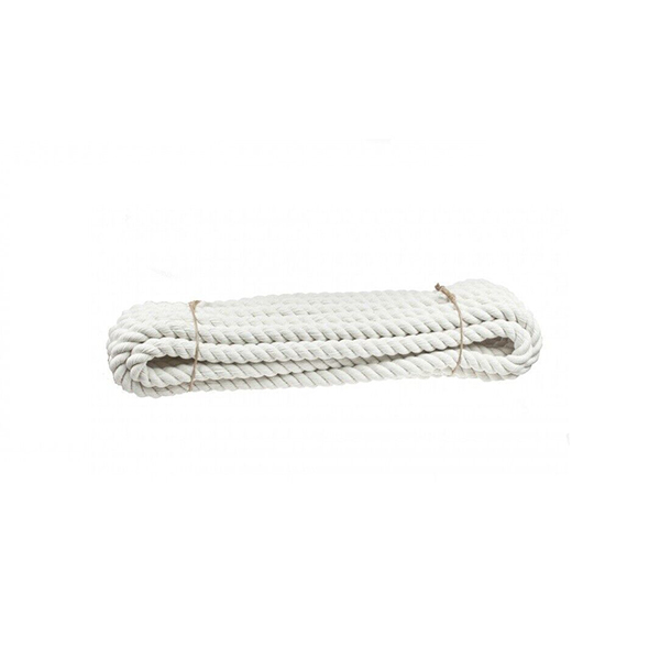 1m Long 3 Strand Cotton Sash Cord White Twine Washing Clothes Natural Ropes 