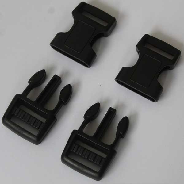 20mm Durable Curved Side Release Delrin Buckles