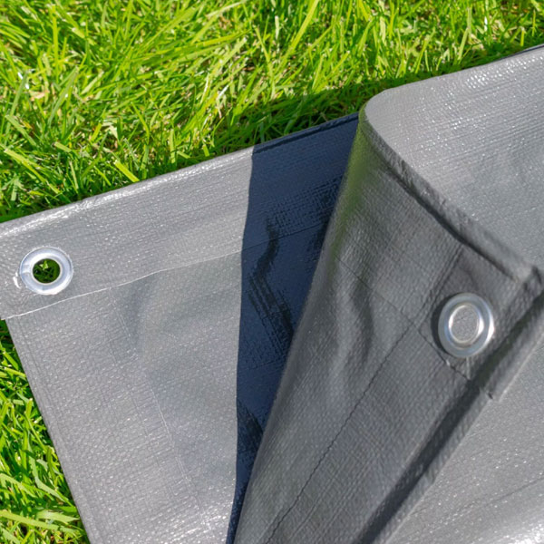 220gsm Tough Tarpaulins Waterproof Sheet Camping & Ground Cover 