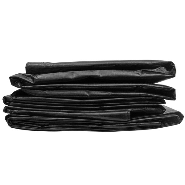 240gsm Heavy Duty Black Waterproof Tarpaulin Builders Tarp Ground Sheet 