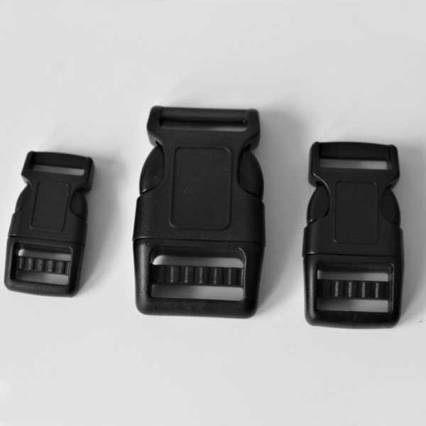 Durable 25mm Delrin Curved Side Release Buckles 
