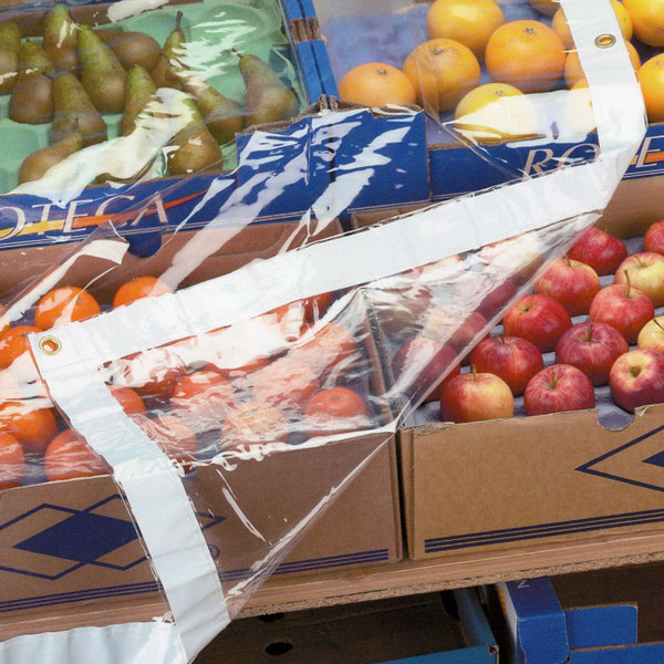 310gsm Clear Waterproof Flexible PVC Tarpaulins 