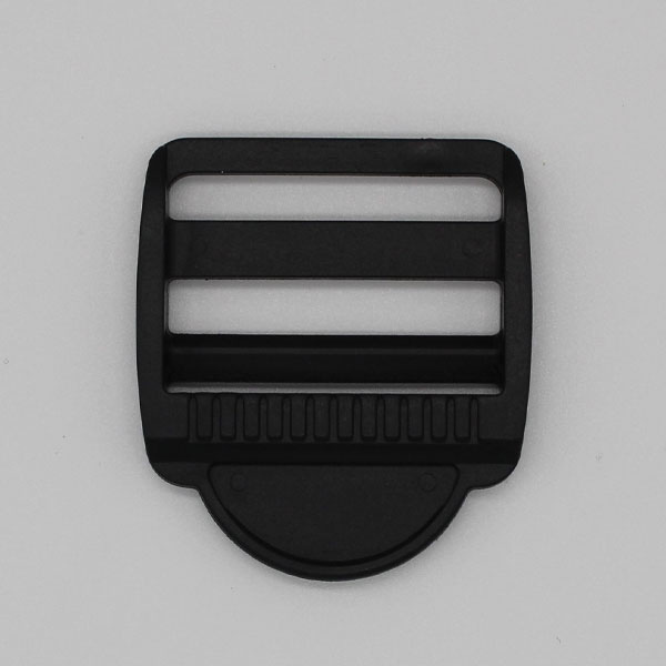 38mm Black Plastic Secure Ladderlock Mechanism Buckles 