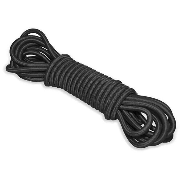 Black High Abrasion Resistance Elastic Bungee Rope