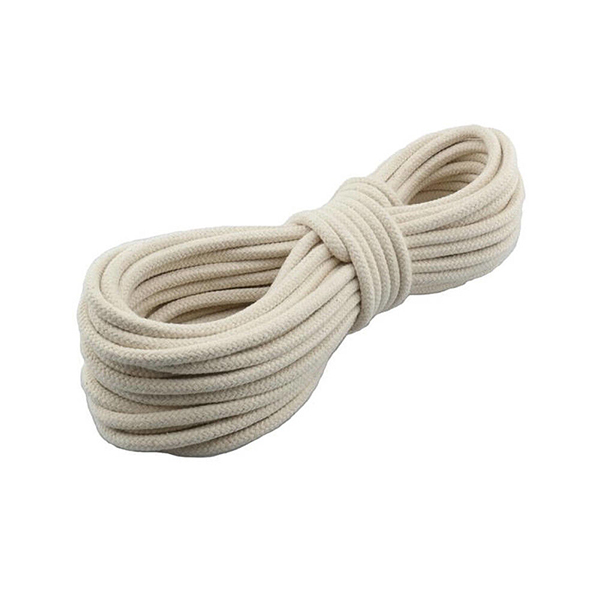 4mm Thick Cotton Rope Ideal for Pulley Systems, Laundry Lines and Outdoor Activities
