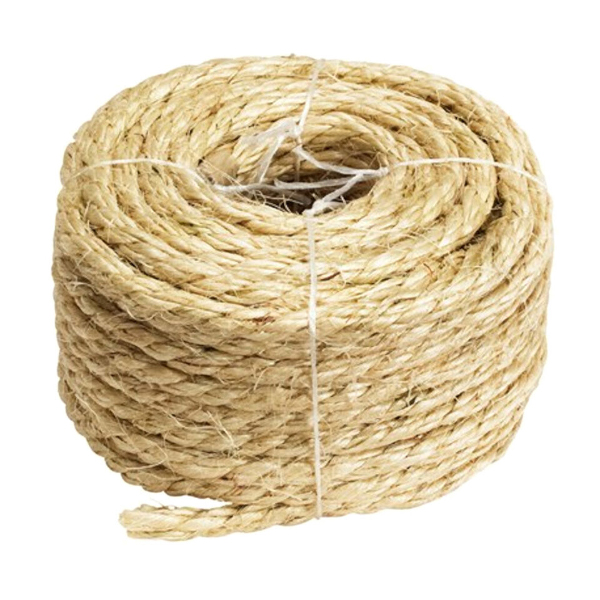 Natural Sisal Rope for Cat Scratching Post and Tree Replacement
