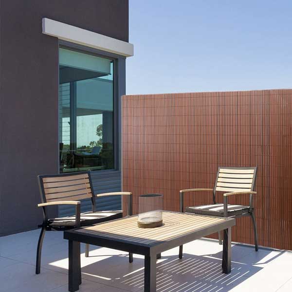 Durable PVC Outdoor Privacy Screen Roll for Gardens