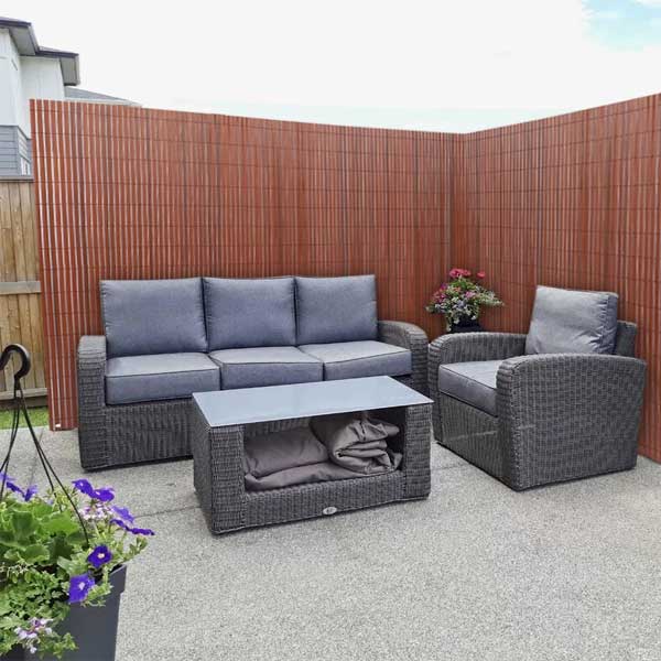Durable PVC Outdoor Privacy Screen Roll for Gardens