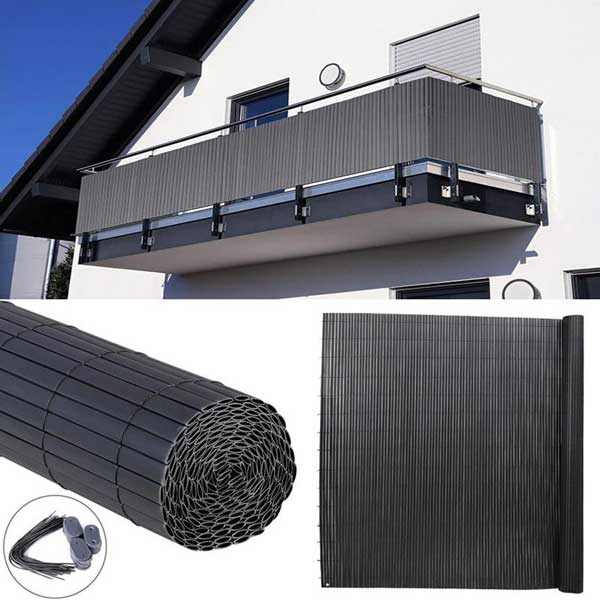 Durable PVC Outdoor Privacy Screen Roll for Gardens