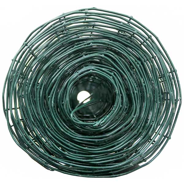 Green PVC Coated Steel Wire Mesh Fencing for Garden Use