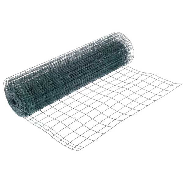 Green PVC Coated Steel Wire Mesh Fencing for Garden Use