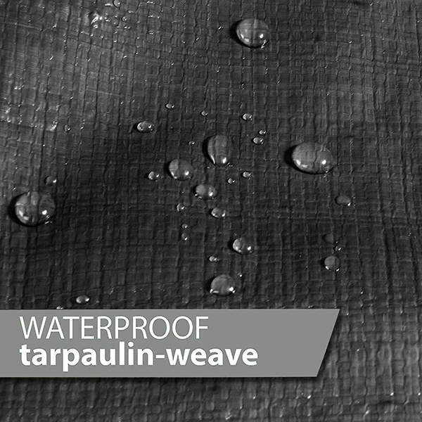 235 GSM Heavy Duty Waterproof Tarpaulin Cover Tarp + 10 Bungee Balls