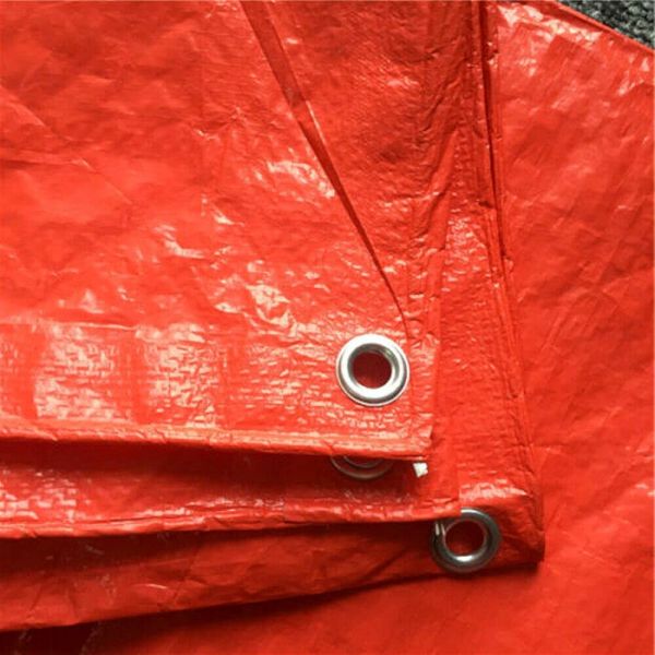 90 GSM Waterproof Durable Reinforced Tarpaulin Protective Cover Sheet 