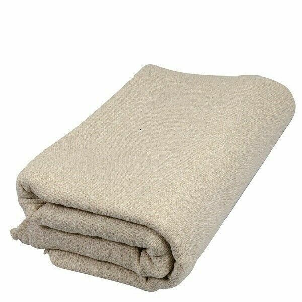 Heavy Duty Cotton Twill Washable Professional Large Dust Sheet 