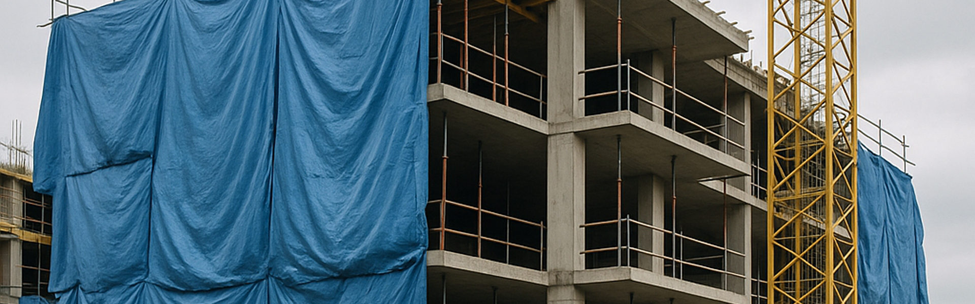 heavy duty tarpaulins for UK sites