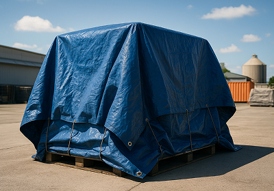 heavy duty tarpaulins for UK sites