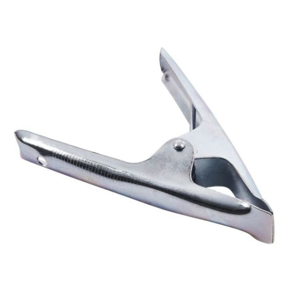 Shiny Silver Handy Clamps With 50mm Jaw Capacity