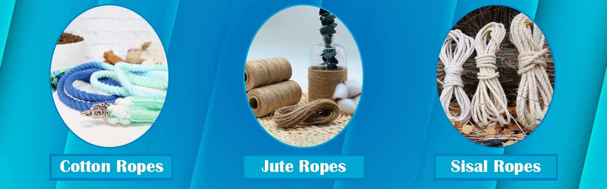 Comparing jute, cotton, and sisal ropes to find the right choice for your needs
