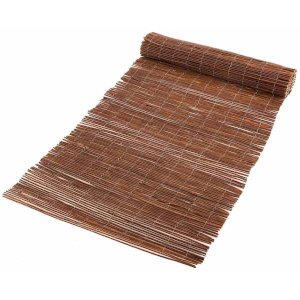 Outdoor Natural Willow Fence Screening Roll for Garden Privacy