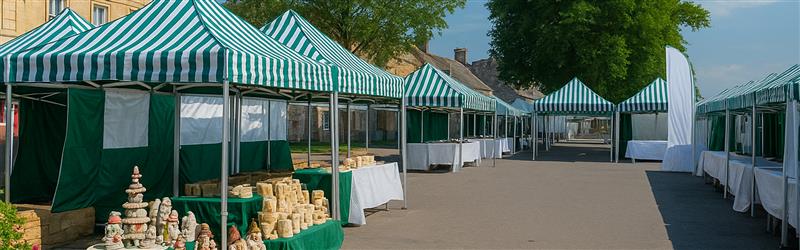 Top Grade Market Stall Tarpaulins 