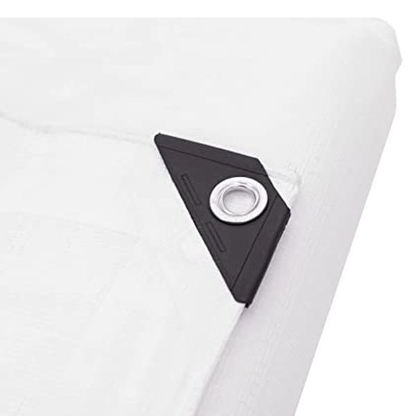 110gsm Lightweight Standard Waterproof White Tarpaulins 