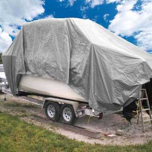 Extra-thick super heavy weight tarpaulin for heavy-duty projects