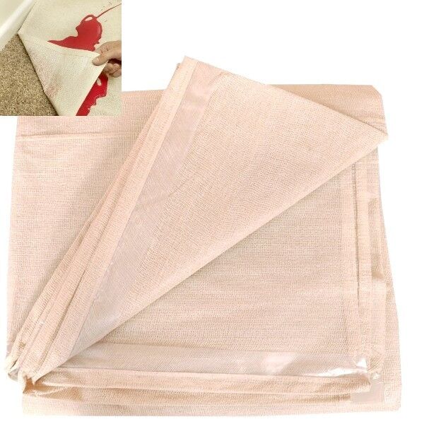 Duel protective Waterproof Poly Backed Cotton Dust Sheets 