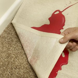 Duel protective Waterproof Poly Backed Cotton Dust Sheets 