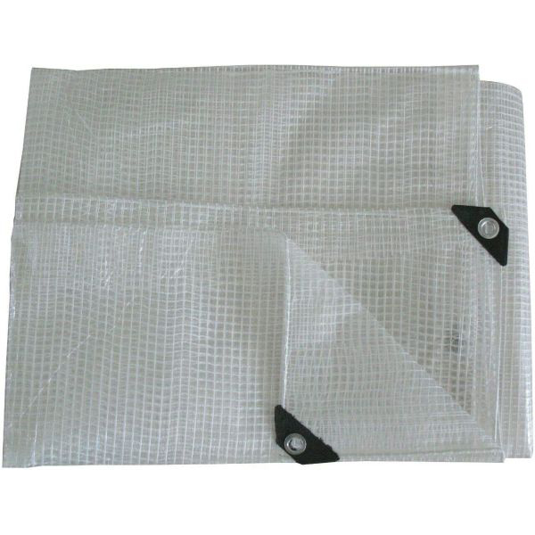 Durable 100 GSM Heavy Duty Waterproof Reinforced Cover Mono Sheet Tarpaulin 